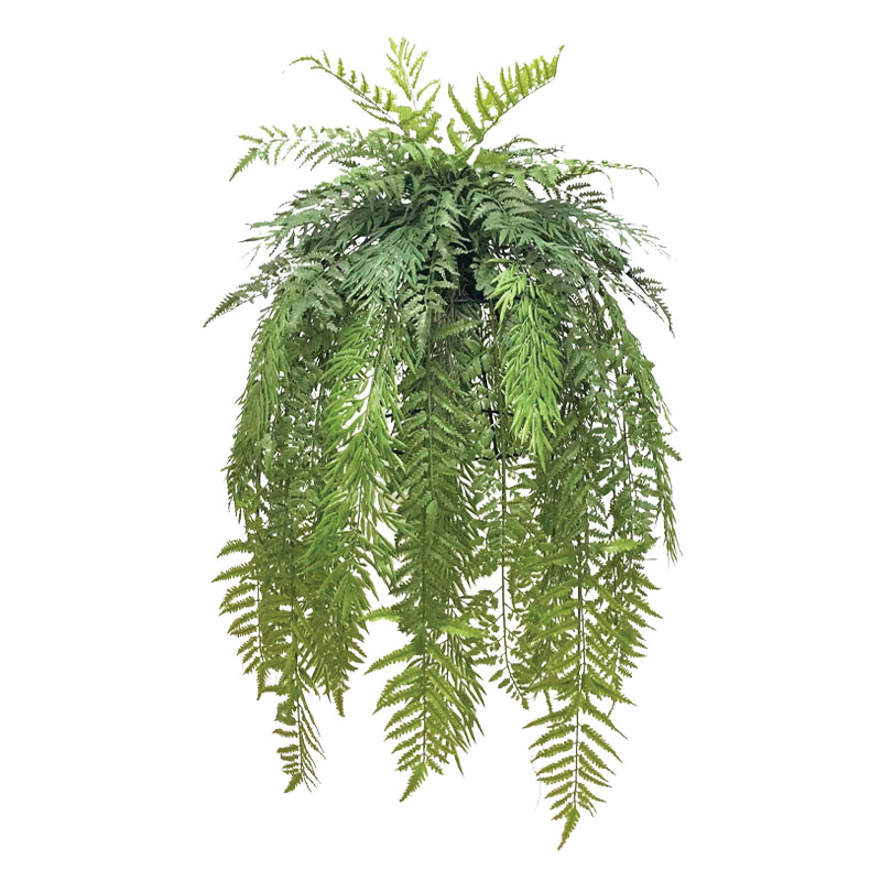 ΚΡΕΜΑΣΤΗ ΦΤΕΡΗ ΠΡΑΣΙΝΗ ΣΕ ΜΕΤΑΛΛΙΚΗ ΒΑΣΗ - 50x122cm 4/ΚΙΒ