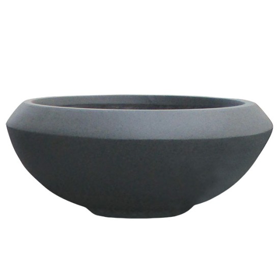 ΚΑΣΠΩ FIBER CLAY ΑΝΘΡΑΚΙ ΓΡΑΝΙΤΗ ΓΑΒΑΘΑ ΜΕΓΑΛΟ Φ55x23cm ΚΑΣΠΩ FIBER CLAY ΑΝΘΡΑΚΙ ΓΡΑΝΙΤΗ ΓΑΒΑΘΑ ΜΕΓΑΛΟ Φ55x23cm