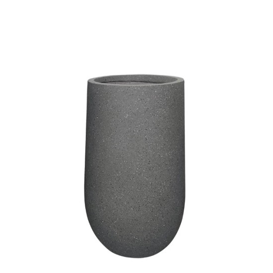 ΚΑΣΠΩ FIBER CLAY ΓΚΡΙ AN ΨΗΛΟ ΣΤΡΟΓΓΥΛΟ ΜΕΣΑΙΟ - Φ36x60cm ΚΑΣΠΩ FIBER CLAY ΓΚΡΙ AN ΨΗΛΟ ΣΤΡΟΓΓΥΛΟ ΜΕΣΑΙΟ - Φ36x60cm