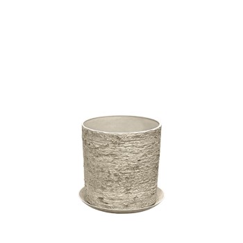 STONE POLYRESIN ΚΑΣΠΩ ΜΕ ΠΙΑΤΟ ΜΠΕΖ ΠΑΛΑΙΩΜΕΝΟ ΦΙΛΝΤΙΣΙ ΜΙΚΡΟ - Φ28x28cm