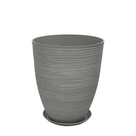 STONE POLYRESIN ΚΑΣΠΩ ΜΕ ΠΙΑΤΟ ΓΚΡΙ ΠΑΛΙΟ ΠΗΛΙΝΟ ΜΕΣΑΙΟ - Φ35x42.5cm STONE POLYRESIN ΚΑΣΠΩ ΜΕ ΠΙΑΤΟ ΓΚΡΙ ΠΑΛΙΟ ΠΗΛΙΝΟ ΜΕΣΑΙΟ - Φ35x42.5cm