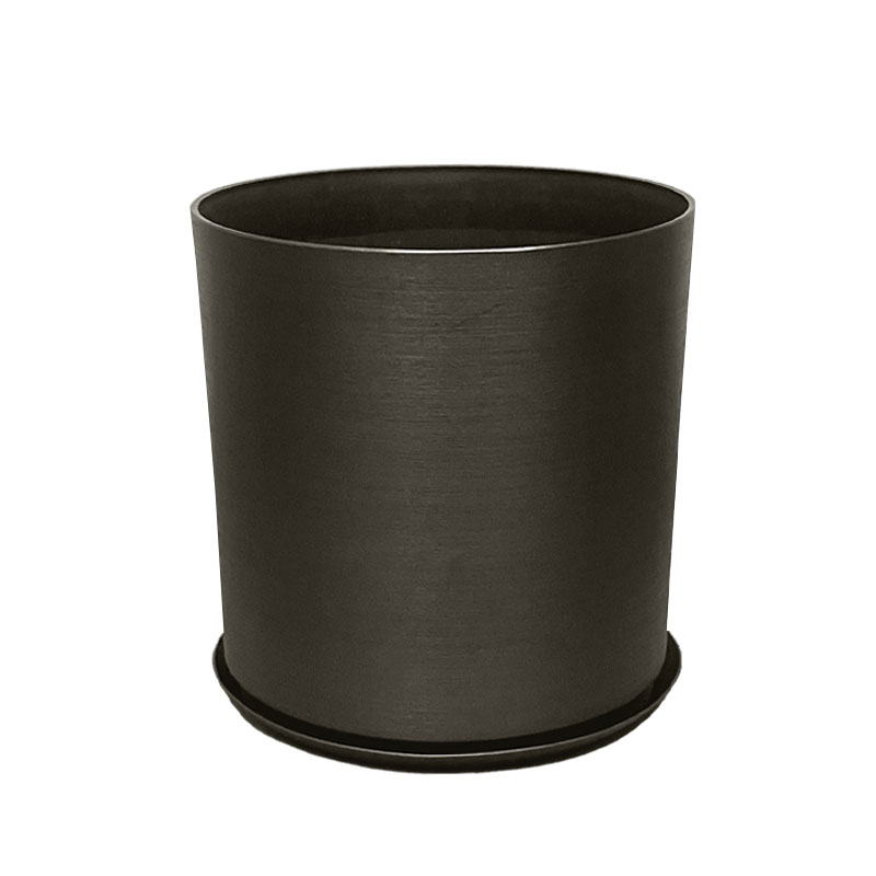 STONE POLYRESIN ΚΑΣΠΩ ΜΕ ΠΙΑΤΟ ΓΚΡΙ ΟΨΙΔΙΑΝΟY ΜΕΓΑΛΟ - Φ43x43.5cm