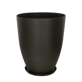 STONE POLYRESIN ΚΑΣΠΩ ΜΕ ΠΙΑΤΟ ΓΚΡΙ ΟΨΙΔΙΑΝΟY ΜΕΓΑΛΟ - Φ43x52.5cm