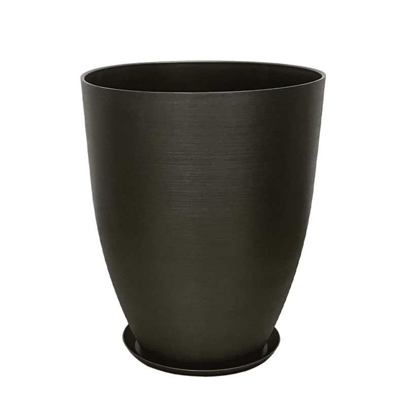 STONE POLYRESIN ΚΑΣΠΩ ΜΕ ΠΙΑΤΟ ΓΚΡΙ ΟΨΙΔΙΑΝΟY ΜΕΓΑΛΟ - Φ43x52.5cm