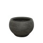 POLYRESIN ΚΑΣΠΩ ΜΕ ΠΙΑΤΟ ΜΑΥΡΟ ΠΑΛΑΙΩΜΕΝΟ ΓΑΒΑΘΑ ΜΙΚΡΟ - Φ40.5x26cm