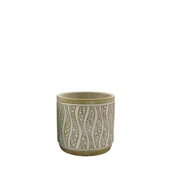 ΚΑΣΠΩ ΑΝΤΙΚΕ ΜΠΡΟΝΖΕ ΣΤΡΟΓΓΥΛΟ ΚΑΜΠΥΛΕΣ & ΦΥΣΑΛΙΔΕΣ ΜΙNI - Φ11x10.5cm 1/24ΚΙΒ