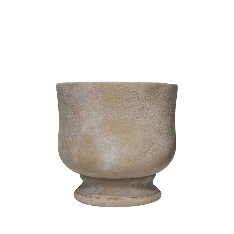 ΚΑΣΠΩ ΣΤΡΟΓΓΥΛΟ ΚΑΦΕ ΠΑΛΑΙΩΜΕΝΟ ΔΙΣΚΟΠΟΤΗΡΟ - Φ16x16cm 8/ΚΙΒ