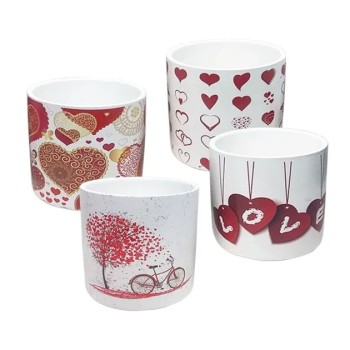 ΚΑΣΠΩ ΜΕΓΑΛΟ (4 ΣΧΕΔΙΑ ASS) ΨΗΦ. ΕΚΤΥΠΩΣΗ ΚΑΡΔΟΥΛΕΣ ΑΓΑΠΗΣ - Φ12.5x12cm 4/32ΚΙΒ