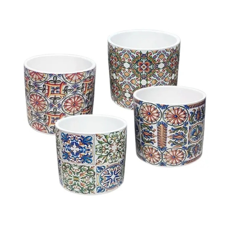 ΚΑΣΠΩ ΜΙΚΡΟ (4 ΣΧΕΔΙΑ ASS) ΨΗΦ. ΕΚΤΥΠΩΣΗ ΧΡΩΜΑΤΙΣΤΑ ΦΛΟΡΑΛ ΠΛΑΚΑΚΙΑ - Φ11.5x10.5cm 4/48ΚΙΒ