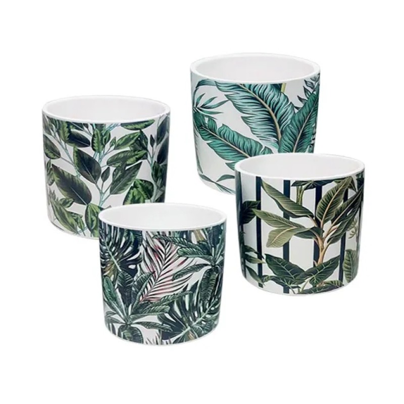 ΚΑΣΠΩ ΜΙΚΡΟ (4 ΣΧΕΔΙΑ ASS) ΨΗΦ. ΕΚΤΥΠΩΣΗ ΠΡΑΣΙΝA ΦΥΛΛΩΜΑΤΑ - Φ11.5x10.5cm 4/48ΚΙΒ