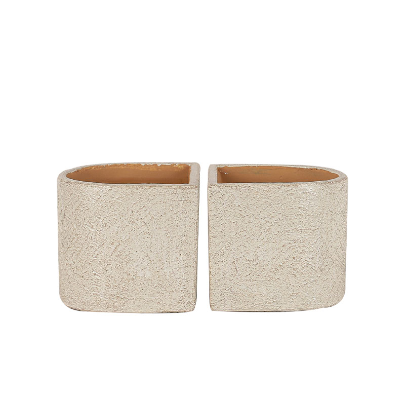 ΚΑΣΠΩ ΣΕΤ2 ΜΠΕΖ ΒΙΒΛΙΟΣΤΑΤΕΣ ΗΜΙΣΤΡΟΓΓΥΛΟ - 28x14x13cm 2/8ΚΙΒ