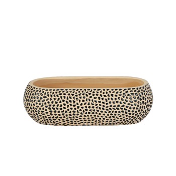 ΚΑΣΠΩ ΤΣΙΜΕΝΤΕΝΙΟ ΜΠΕΖ-ΜΑΥΡΟ ΜΙΚΡΗ ΖΑΡΝΤΙΝΙΕΡΑ ΠΟΥΑ 32.5x15x10cm - 1/8ΚΙΒ