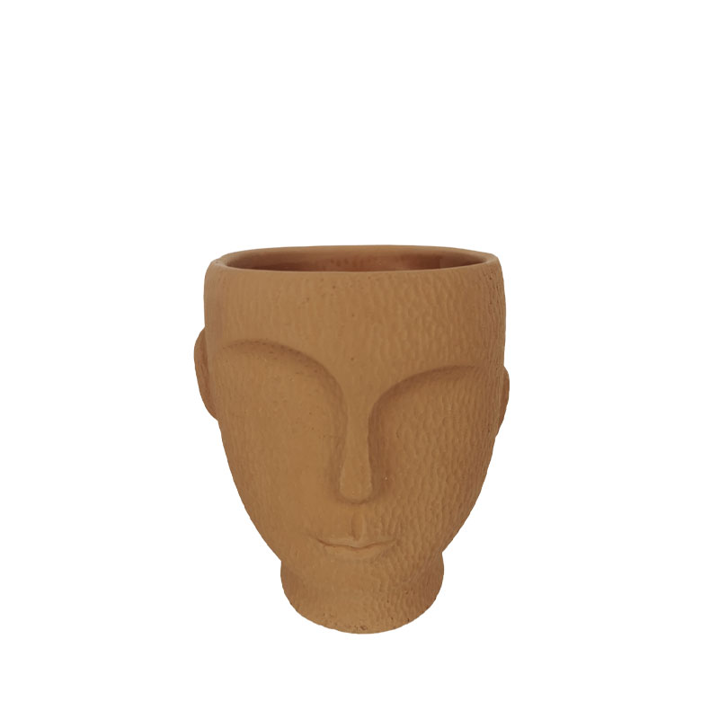 ΚΑΣΠΩ ΤΣΙΜΕΝΤΕΝΙΟ ΤΕΡΑΚΟΤΑ ΠΡΟΣΩΠΟ - 15x14x17.5cm 12/12ΚΙΒ