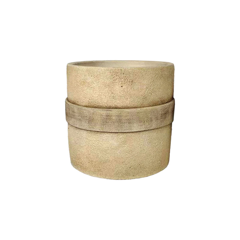 ΚΑΣΠΩ ΤΣΙΜΕΝΤΕΝΙΟ ΜΠΕΖ ΠΑΛΑΙΩΜΕΝΟ ΒΑΡΕΛΑΚΙ - Φ17x17cm 8/8ΚΙΒ