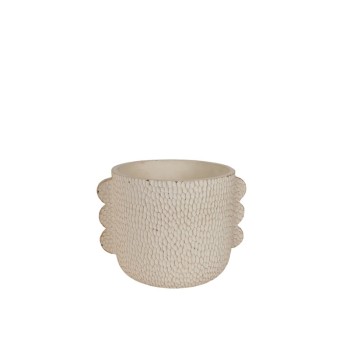 ΚΑΣΠΩ ΤΣΙΜΕΝΤΕΝΙΟ ΚΥΚΛΑΔΙΤΙΚΟ ΕΚΡΟΥ ΑΝΑΓΛΥΦΟ ΖΑΓΡΕ - 17.5x14x13cm 12/12ΚΙΒ