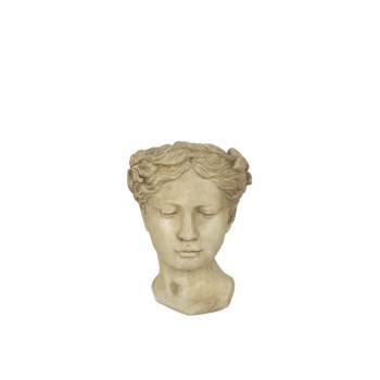 ΚΑΣΠΩ ΜΠΕΖ ΤΣΙΜΕΝΤΟΥ ΑΓΑΛΜΑ ΚΕΦΑΛΙ ΓΥΝΑΙΚΑΣ - 15.5x14.5x21.5cm 6/ΚΙΒ