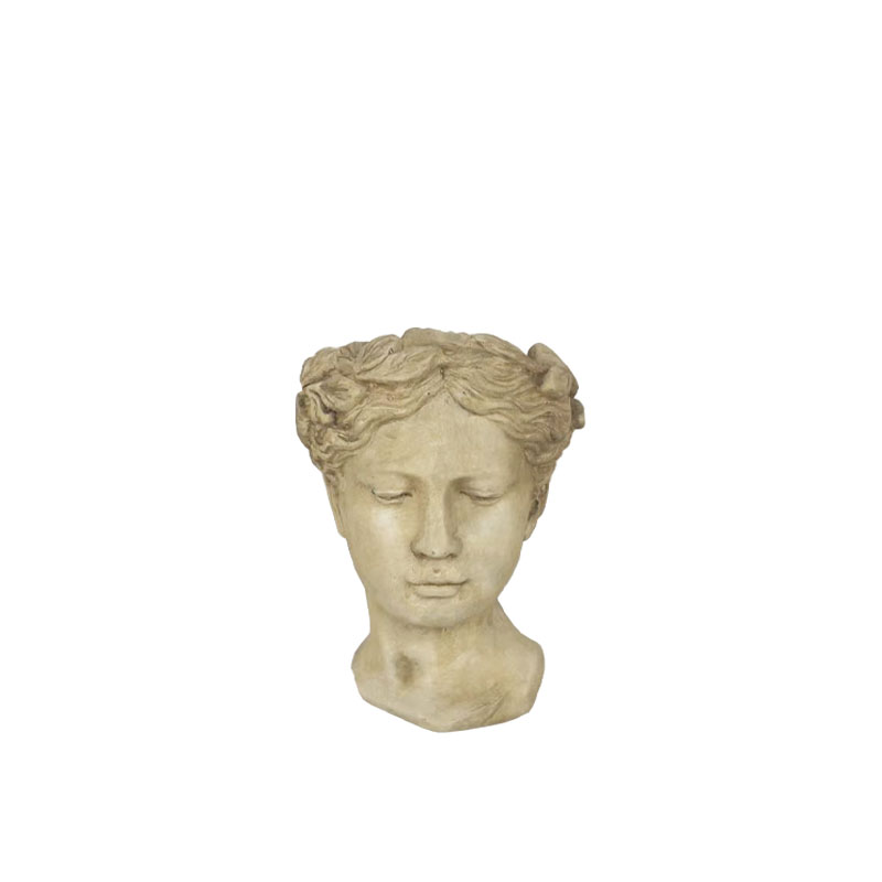 ΚΑΣΠΩ ΜΠΕΖ ΤΣΙΜΕΝΤΟΥ ΑΓΑΛΜΑ ΚΕΦΑΛΙ ΓΥΝΑΙΚΑΣ - 15.5x14.5x21.5cm 6/ΚΙΒ
