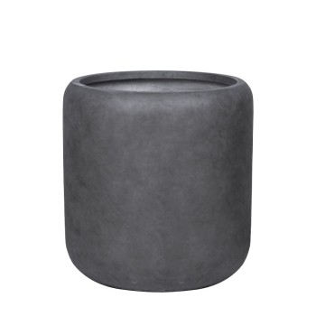 ΚΑΣΠΩ FIBERCLAY ΓΚΡΙ ΑΝΘΡΑΚΙ ΒΑΡΕΛΙ ΠΟΜΠΕ ΜΕΓΑΛΟ - Φ54x55cm