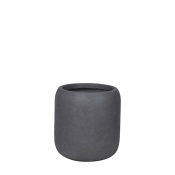 ΚΑΣΠΩ FIBERCLAY ΓΚΡΙ ΑΝΘΡΑΚΙ ΒΑΡΕΛΙ ΠΟΜΠΕ ΜΙΚΡΟ - Φ32x34cm