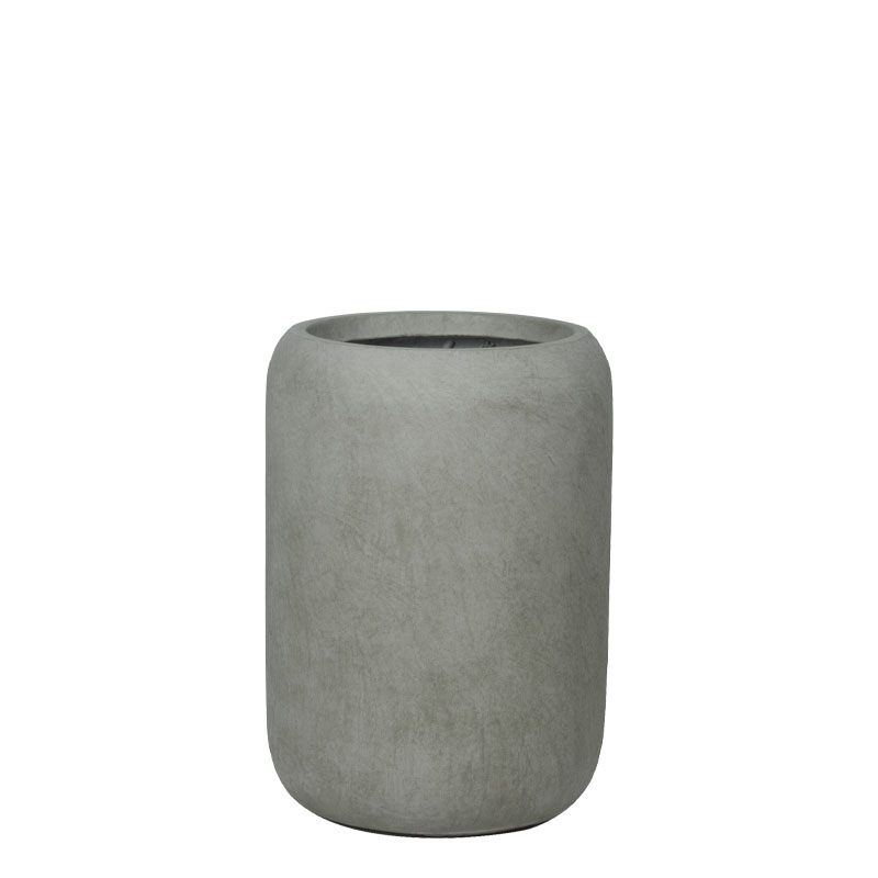 ΚΑΣΠΩ FIBERCLAY ΓΚΡΙ-ΛΑΔΙ ΒΑΡΕΛΙ ΠΟΜΠΕ ΨΗΛΟ ΜΙΚΡΟ - Φ32x45cm