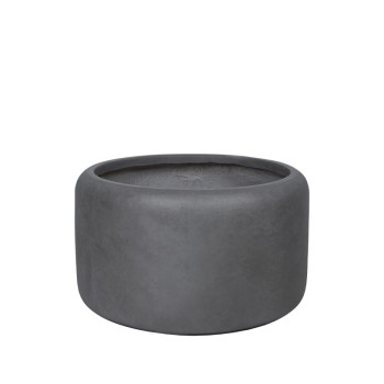 ΚΑΣΠΩ FIBERCLAY ΓΚΡΙ ΑΝΘΡΑΚΙ ΒΑΡΕΛΙ ΠΟΜΠΕ ΚΟΝΤΟ ΜΕΓΑΛΟ - Φ55x33cm