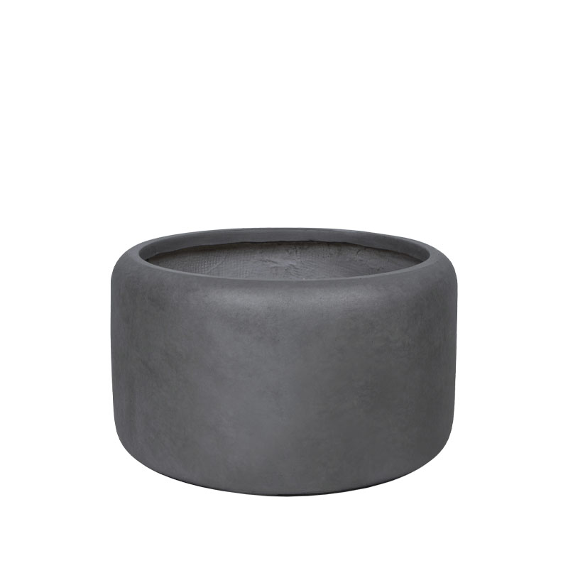 ΚΑΣΠΩ FIBERCLAY ΓΚΡΙ ΑΝΘΡΑΚΙ ΒΑΡΕΛΙ ΠΟΜΠΕ ΚΟΝΤΟ ΜΕΓΑΛΟ - Φ55x33cm