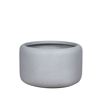 ΚΑΣΠΩ FIBERCLAY ΓΚΡΙ ΓΡΑΝΙΤΗ ΒΑΡΕΛΙ ΠΟΜΠΕ ΚΟΝΤΟ ΜΕΓΑΛΟ - Φ55x33cm