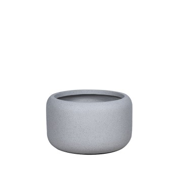 ΚΑΣΠΩ FIBERCLAY ΓΚΡΙ ΓΡΑΝΙΤΗ ΒΑΡΕΛΙ ΠΟΜΠΕ ΚΟΝΤΟ ΜΕΣΑΙΟ - Φ44x26cm