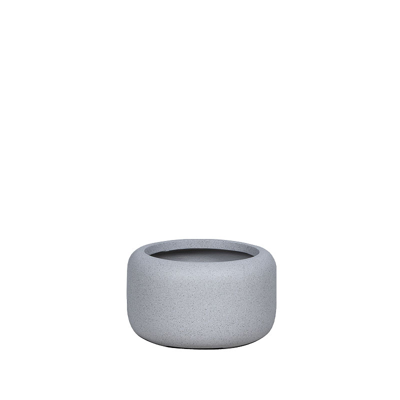 ΚΑΣΠΩ FIBERCLAY ΓΚΡΙ ΓΡΑΝΙΤΗ ΒΑΡΕΛΙ ΠΟΜΠΕ ΚΟΝΤΟ ΜΙΚΡΟ - Φ34x20cm