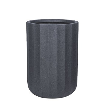 ΚΑΣΠΩ FIBERCLAY ΜΑΥΡΟ ΓΡΑΝΙΤΗ ΚΙΟΝΑΣ ΨΗΛΟ ΜΕΓΑΛΟ - Φ43.5x62cm