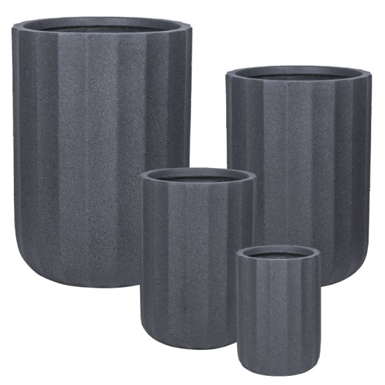 ΚΑΣΠΩ FIBERCLAY ΣΕΤ/4 ΜΑΥΡΟ ΓΡΑΝΙΤΗ ΚΙΟΝΑΣ ΨΗΛΟ - S:Φ28x39.5, M:Φ35x50.5, L:Φ43.5x62, XL:Φ54x76.5cm 12/ΠΑΛ ΚΑΣΠΩ FIBERCLAY ΣΕΤ/4 ΜΑΥΡΟ ΓΡΑΝΙΤΗ ΚΙΟΝΑΣ ΨΗΛΟ - S:Φ28x39.5, M:Φ35x50.5, L:Φ43.5x62, XL:Φ54x76.5cm 12/ΠΑΛ