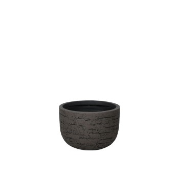 ΚΑΣΠΩ FIBERCLAY ΚΑΦΕ ΚΡΑΚΕΛΕ ΓΑΒΑΘΑ ΚΟΝΤΟ ΜΕΣΑΙΟ - Φ35x24cm