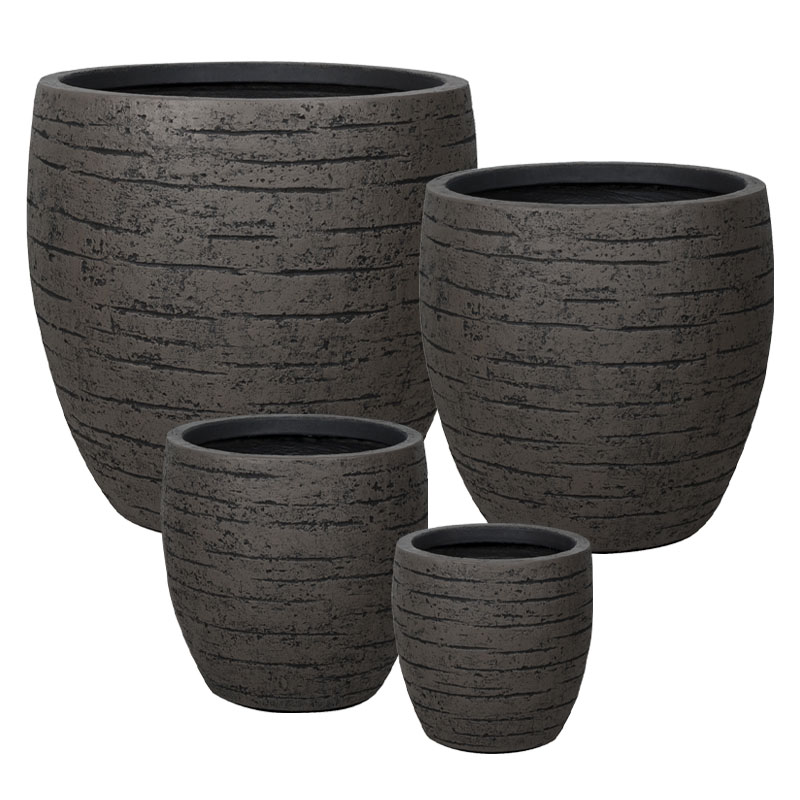 ΚΑΣΠΩ FIBERCLAY ΣΕΤ/4 ΚΑΦΕ ΚΡΑΚΕΛΕ ΓΑΒΑΘΑ ΒΑΘΙΑ - S:Φ25x25, M:Φ33x33, L:Φ43x43, XL:Φ54x54cm 16/ΠΑΛ