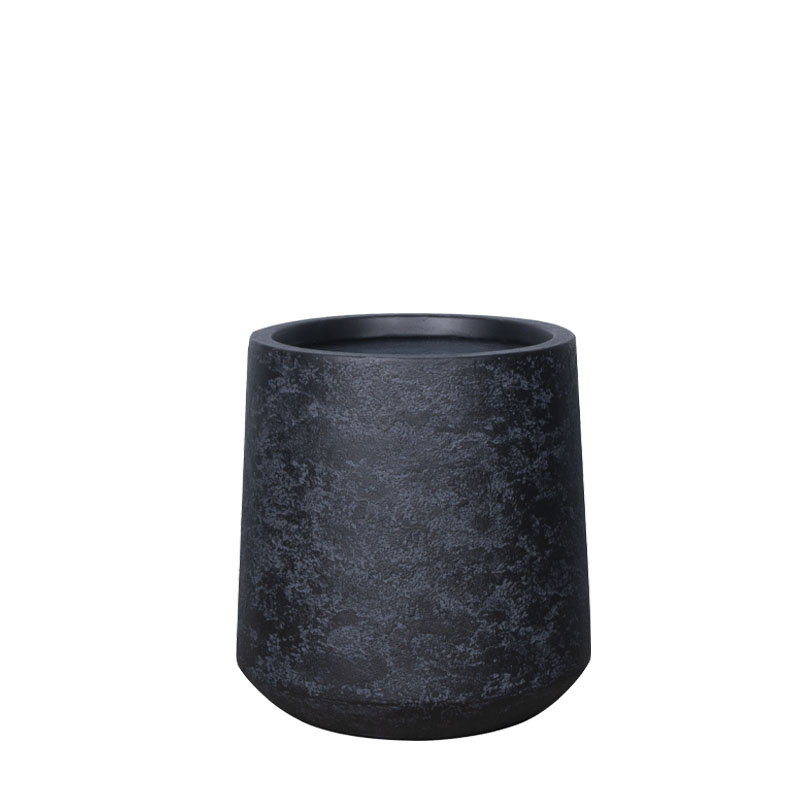 ΜΑΥΡΟ  06-94822-M//ΚΑΣΠΩ FIBERCLAY ΣΕΤ/3 ΜΑΥΡΟ ΓΡΑΝΙΤΗ ΣΤΡΟΓΓΥΛΟ ΨΗΛΟ  -  M:38.5x38.5x41cm 16/ΠΑΛ