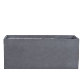 ΖΑΡΝΤΙΝΙΕΡΑ-ΚΑΣΠΩ ΓΚΡΙ 2XLARGE FIBERCLAY ΟΡΘΟΓΩΝΙΟ - 100x42x40cm