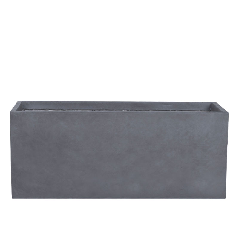 ΖΑΡΝΤΙΝΙΕΡΑ-ΚΑΣΠΩ ΓΚΡΙ 2XLARGE FIBERCLAY ΟΡΘΟΓΩΝΙΟ - 100x42x40cm