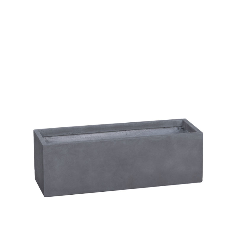 ΖΑΡΝΤΙΝΙΕΡΑ-ΚΑΣΠΩ ΓΚΡΙ MEDIUM FIBERCLAY ΟΡΘΟΓΩΝΙΟ - 70x25x23cm