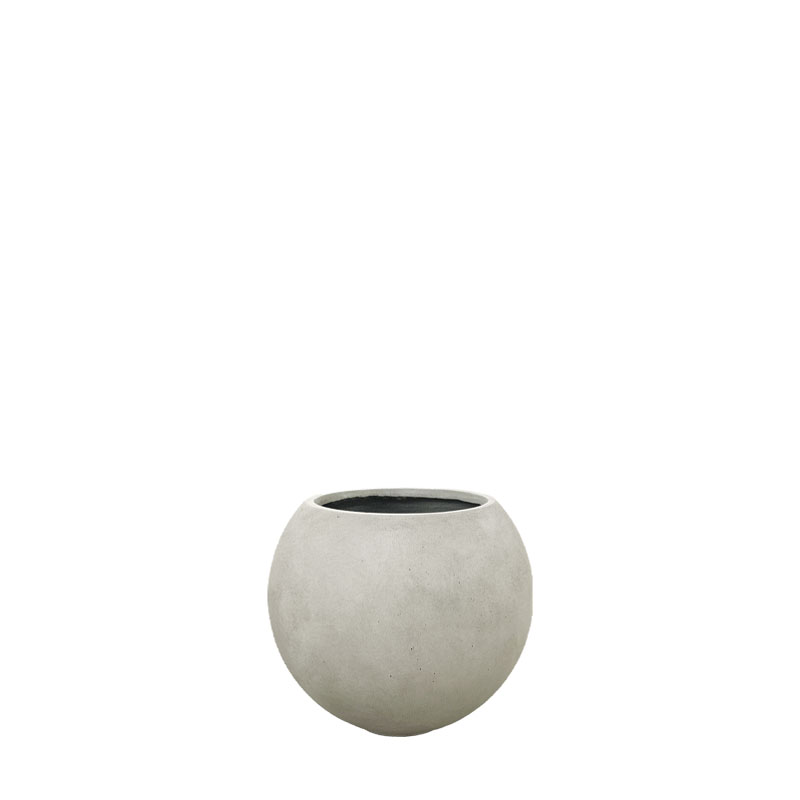 ΚΑΣΠΩ ΑΠΌ ΕΛΑΦΡΥ ΤΣΙΜΕΝΤΟ ΜΠΕΖ ΣΤΡΟΓΓΥΛΟ ΜΙΚΡΟ - Φ28x24cm