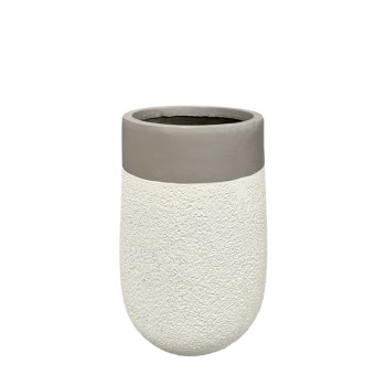 ΚΑΣΠΩ ΜΕΣΑΙΟ ΑΠΌ ΕΛΑΦΡΥ ΤΣΙΜΕΝΤΟ ΜΠΕΖ ΤΥΠΟΥ ΒΑΡΕΛΙ ΨΗΛΟ - Φ36x56cm