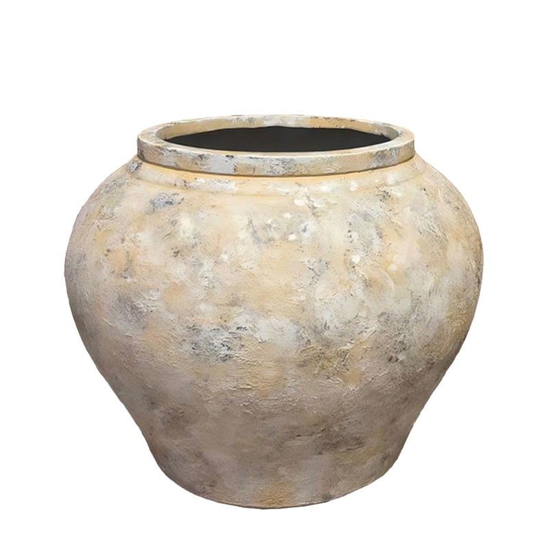 ΚΑΣΠΩ ΜΕΓΑΛΟ ΑΠΌ ΕΛΑΦΡΥ ΤΣΙΜΕΝΤΟ ΜΠΕΖ ΠΑΛΑΙΩΜΕΝΟ - Φ69x58cm