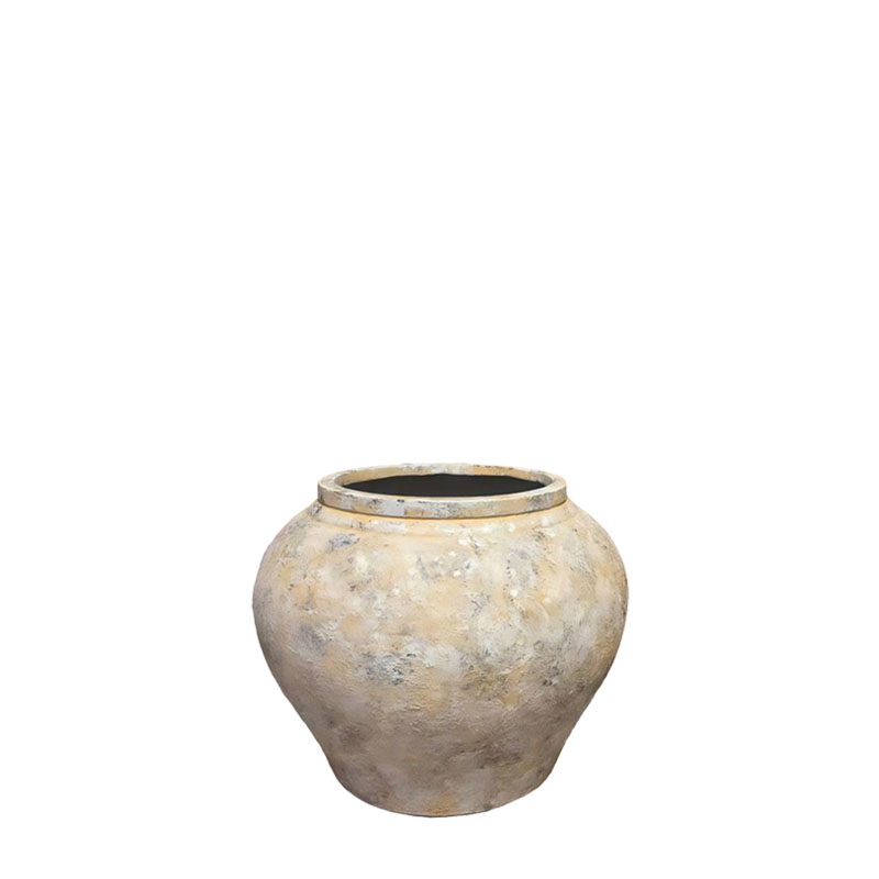 ΚΑΣΠΩ ΜΙΚΡΟ ΑΠΌ ΕΛΑΦΡΥ ΤΣΙΜΕΝΤΟ ΜΠΕΖ ΠΑΛΑΙΩΜΕΝΟ - Φ35x30cm