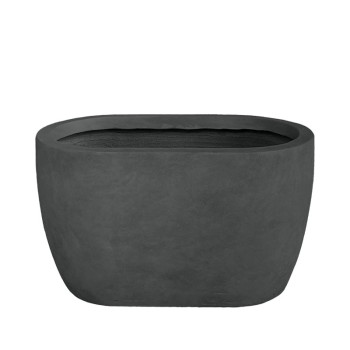 ΖΑΡΝΤΙΝΙΕΡΑ ΜΕΓΑΛΗ ΑΠΌ ΕΛΑΦΡΥ ΤΣΙΜΕΝΤΟ ΜΑΥΡΟ ΟΡΘΟΓΩΝΙΑ - 78x46x44cm