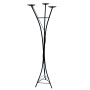 ΜΕΤΑΛΛΙΚΗ ΒΑΣΗ ΕΚΔΗΛΩΣΕΩΝ ΜΑΥΡΗ - Y165cm