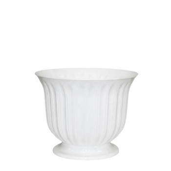 ΓΛΑΣΤΡΑ ΛΕΥΚΟ ΠΛΑΣΤΙΚΗ DONCZKA LILIA - Φ18x16cm