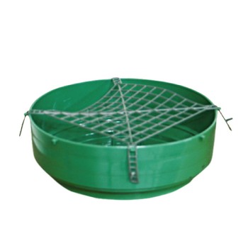 ΠΛΑΣΤΙΚΟ ΠΙΑΤΟ ΜΕ ΔΙΧΤΥ ΠΡΑΣΙΝΟ - Φ22x8cm