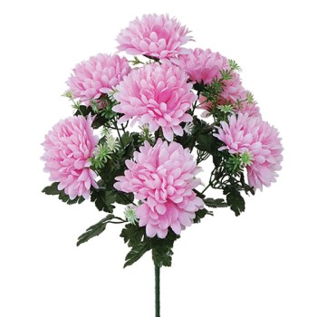 ΡΟΖ ΜΠΟΥΚΕΤΟ ΧΡΥΣΑΝΘΕΜΟ X9 Y45cm 18/72ΚΙΒ