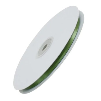 1/4  ΚΟΡΔΕΛΑ ΣΑΤΕΝ ΛΑΔΙ ΔΙΠΛΗΣ ΟΨΕΩΣ 50yd ΠΛΑΤΟΣ 6mm 100/ΚΙΒ.