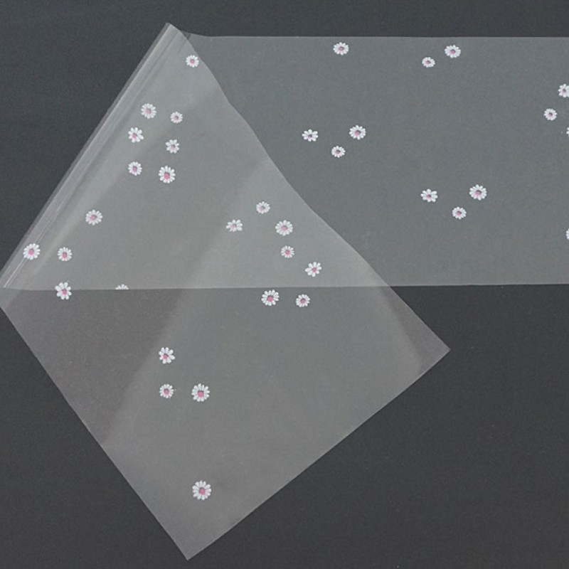 ΡΟΛΟ ΖΕΛΑΤΙΝΑ ΣΥΣΚΕΥΑΣΙΑΣ ΤΥΠΩΜΕΝΟ ΛΕΥΚΗ-ΡΟΖ ΜΑΡΓΑΡΙΤΑ - 60cm 1kg