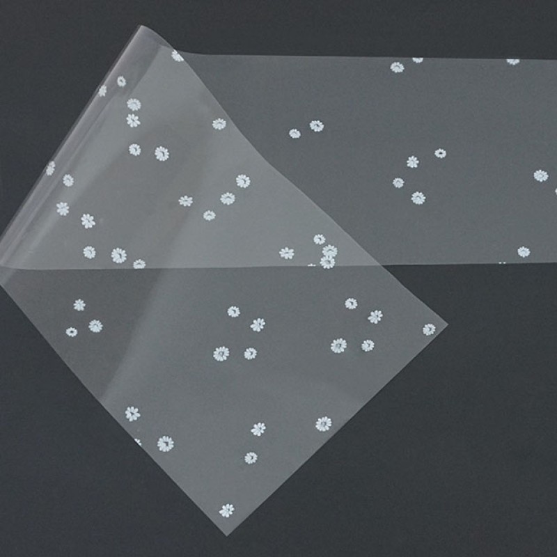 ΡΟΛΟ ΖΕΛΑΤΙΝΑ ΣΥΣΚΕΥΑΣΙΑΣ ΤΥΠΩΜΕΝΟ ΜΑΡΓΑΡΙΤΕΣ ΛΕΥΚΕΣ - 60cm 1kg