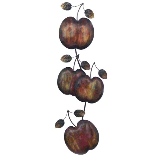 ΜΕΤΑΛΛΙΚΟ ΔΙΑΚΟΣΜΗΤΙΚΟ ΤΟΙΧΟΥ - ΜΗΛΑ 25x91x3cm 4/ΚΙΒ ΜΕΤΑΛΛΙΚΟ ΔΙΑΚΟΣΜΗΤΙΚΟ ΤΟΙΧΟΥ - ΜΗΛΑ 25x91x3cm 4/ΚΙΒ